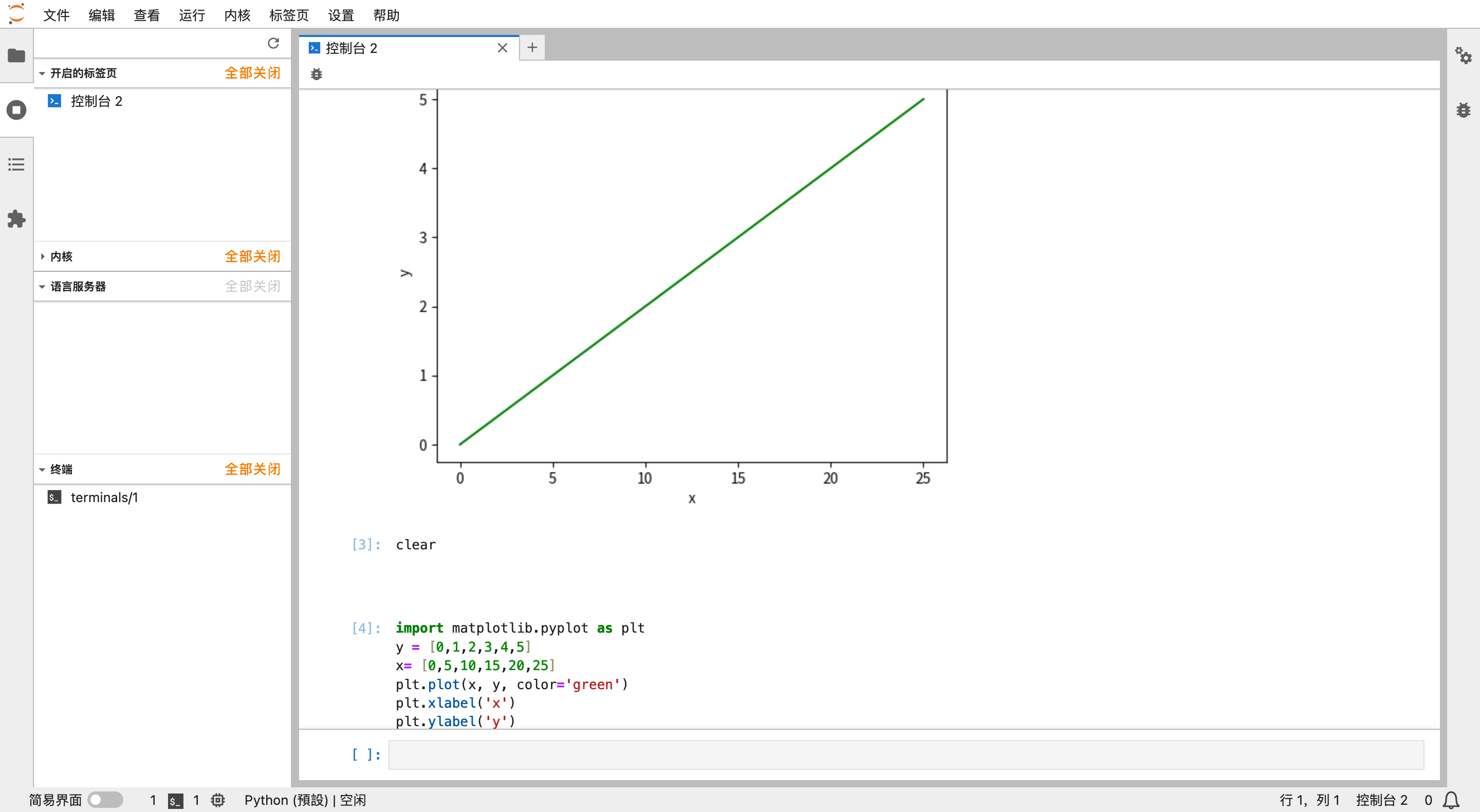 matplotlib 中文顯示測試